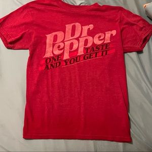 Dr. Pepper Maroon, T-Shirt, small